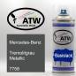 Preview: Mercedes-Benz, Tremolitgrau Metallic, 7758: 400ml Sprühdose, von ATW Autoteile West.